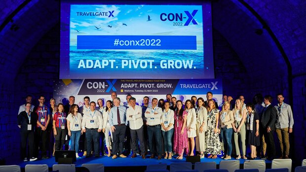 Con-X 2022 Mallorca: Welcome drinks sponsored by Travolution and conference