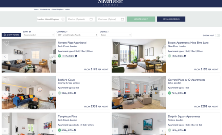 SilverDoor launches new Carbon Calculator for corporate housing sector